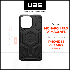 [Nhập LAZSOCIAL100K giảm 15%] Ốp Lưng Chống Sốc UAG Monarch Pro Hỗ Trợ Sạc Magsafe Cho iPhone 15 Pro Max [6.7 INCH]