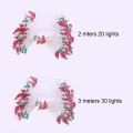 HUYAN Decorative 3D Mushroom Copper Wire Lights Simulation Mushroom Shap Fairy String Lamps Christmas Fairy String Lamps 2/3 Meters Mushroom String Lights Garden Party. 