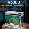 YEE Aquarium Tank, Automatic Feeding & Humidifying, Ultra 4K Glass Desktop Small Fish Tank, Eco-Friendly. 