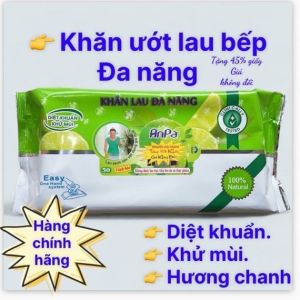 Khăn lau đa năng AnPa diệt khuẩn khử mùi lau sạch vết bẩn dầu mỡ