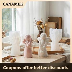 【 CANAMEK 】 Silicone Mould Casting Mould Angel 3D Silicone Mould Angel Silicone Mould Plaster For Casting Mould Angel Casting Mould