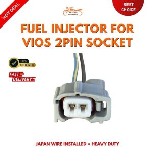 FUEL INJECTOR SOCKET FOR VIOS AND MOTORS F.I JAPAN WIRE INSTALLED HEAVY DUTY