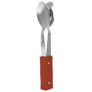 Percussion Musical Spoon with Handle Percussion Instrument Musical Metal Spoon Percussion Instrument Toy for Play Sound