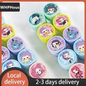 [COD] WHPHous Ship within 24 hours 10pcs Kpop Demon Hunter Stamps Party Favors Seal Stamps For Kids Classroom School Rewards Prizes Goodie Bag Gifts