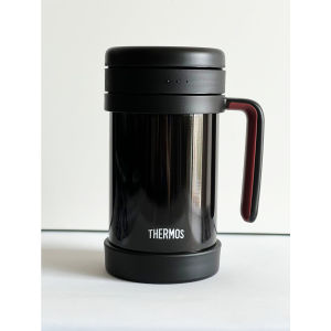 [Ginkgo Houseware - Ready Stock] Thermos TCMF-501 500ML Stainless Steel Thermal Insulated Outdoor Mug with Strainer Travel Mug with Infuser Coffee Mug Office Mug with Filter - Keep Warm and Cold
