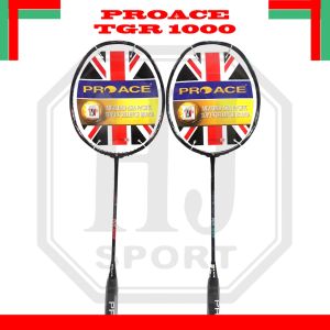 Raket Original Badminton Pro Ace TGR 1000 Bonus Komplit