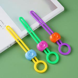 BOSSLU 1PC Klip Penyegel Makanan Tali Pengikat Sealer Kantong Plastik Makanan Adjustable