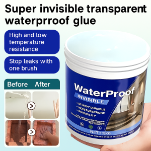 Invisible Transparent Waterproofing Sealant Film Coating Sealant Glue Repair Tile Cement Wall Concrete Plywood Roof Cracks