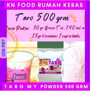 Bubuk Minuman Rasa Taro Bubble drink Powder drink Taro 500gram