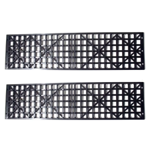 2 cái xe tuyết bùn Off tấm lốp kéo có thể gập lại tấm thép trơn thảm chống trượt cát bánh xe dây xích bọc Lốp xe chống trượt trượt tuyết