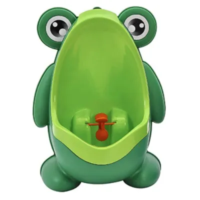 【READY STOCK】 Cute Frog Shape Boy Potty Toilet Training Urinal Pee Toilet Bathroom Training Boys Pee Trainer