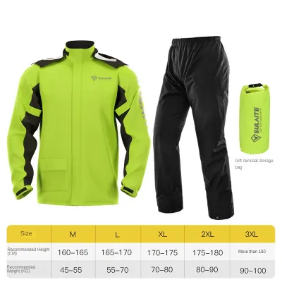 SG Fast Delivery Three Layer PVC Premium Raincoat Motorcycle Single Raincoat With Hidden Shoe Cover