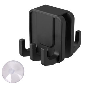 Hút chân không trong nhà tắm Cửa Nhà Tắm móc trên cửa bằng thủy tinh khăn tắm vòi sen giá hai mặt khăn quần áo móc treo