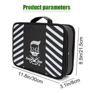 Alat Salon Organizer Tas Penyimpan Alat Barbershop Pangkas Clipper Celmek Gunting Case