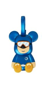 Luggage Tag Name Address ID Labels Travel Suitcase Bag Baggage Label violent bear Luggage Tag