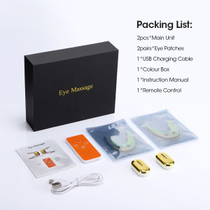 EMS Eye Patches Massager 3 Modes Microcurrent Eye Massage Beauty Device Anti-aging Dark Circles Remove Face Lifting Eye Care