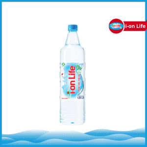 Thùng 12 Chai Nước ION Kiềm Đóng Chai I-On Life 1250ml - Khỏe ruột Mát gan Hỗ trợ tiêu hoá Trung hoà axit dư thừa ổn định huyết áp bù khoáng