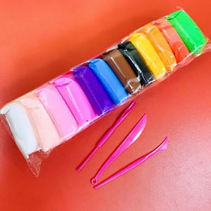 48 pcs Color Air Dry Clay With Tools Kids Early Education Toy DIY Lightweight Clay Children Toy Gift