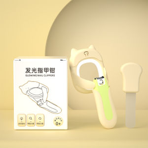 Orzbow Baby Toenail Clippers Nail Clippers with LED Light 25X Magnification – Safety Scissors for Nail Care