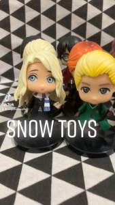 Mô hình Harry Potter Hermione Ron Draco Malfoy Dumbledore Luna Lovegood Severus Snape Minerva McGonagall Voldemort - 9cm