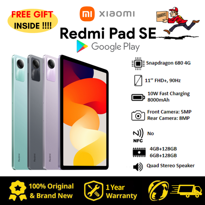 Latest Model] Xiaomi Redmi Pad SE/Xiaomi Redmi Tablet /Mi Tablet