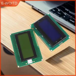 【E-WOITD】 สำหรับ LCD1604โมดูล LCD 1604จอสีฟ้า เหลืองเขียวจอ16X4ตัวละครแอลซีดีแสดงผล IIC I2C อินเตอร์เฟซแบบอนุกรมโมดูปอะแดปเตอร์
