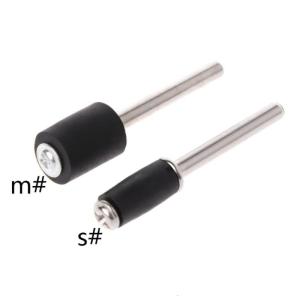 Upgraded Sandpaper Retainer 10Pcs Drum Rubber Mandrels 1/8" Shank For Sanding Sleeve Rotary Tool Abrasive Tools Durable