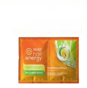 MAKARIZO FiberTherapy Shampoo Paket Tunggal - Atasi Rambut Rontok dengan Ekstrak Aloe & Madu 10ml
