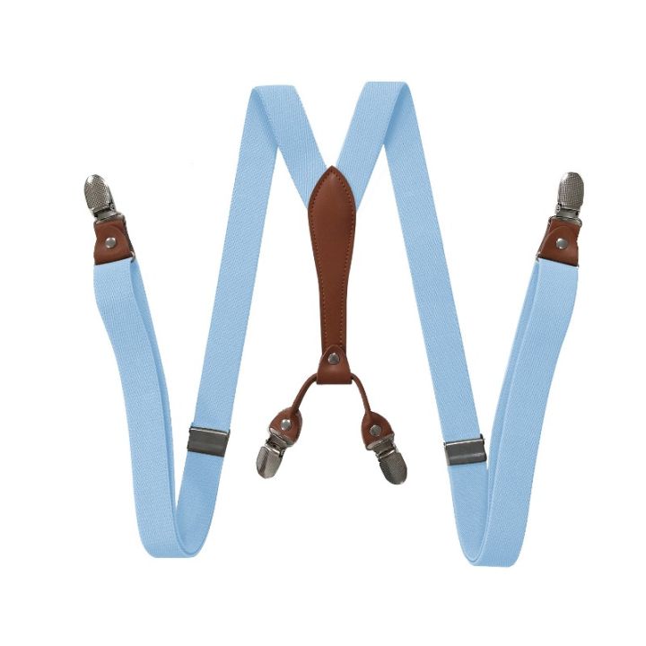 Suspenders Men Classic Pants Strap Y Back 115cm Casual Retro