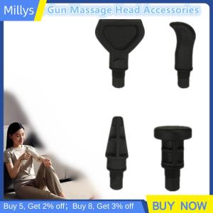 Millys 8 cái đầu thay thế cho massage kích thích cơ bắp thư giãn cơ thể định hình tập thể dục fascia massager đầu