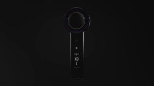 FCXIAOMI Portable Handheld Fan adjustable for Strong Wind Levels 1-100  LED Display Bladeless Fan 5000mAh Long Battery Life Rechargeable Turbo Fan with LED Lighting suitable for Travel Work Commuting Outdoor Sports