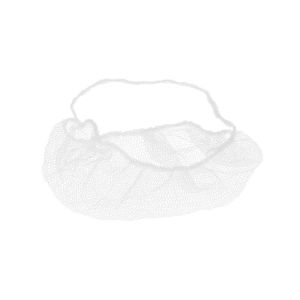 ผ้าตาข่ายคลุมหนวดเครา สีขาว / สีดำ แบบใช้แล้วทิ้ง เหมาะสำหรับใช้ในโรงงานผลิตอาหาร