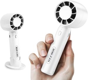 IQONICA Portable Turbo Mini Fan USB Rechargeable Mini Fan Adjustable Cooling Fan Handheld fan