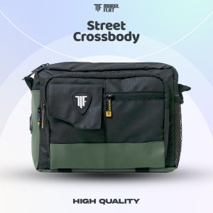 Moralflat Tas Selempang Casual - Tas Anti Air - Tas Bahu - Shoulder Bag - Hitam
