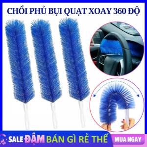 Chổi Quét Bụi Uốn Công Tiện Lợi - Bàn Chải Làm Sạch Góc Chết Cho Quạt sofa Xe Hơi Đa Năng -  Chổi Cọ Sạch Mọi Vết Bẩn Dễ Dàng - Bàn Chải Uốn Cong Gập Gọn Thiết Kế Thông Minh