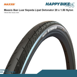 MAXXIS Ban Luar Sepeda Lipat Detonator 20 x 1.50 Nylon Bicycle Tires