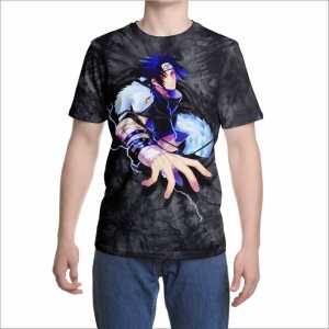 Kaos 3D 3 Dimensi Uchiha Sasuke Premium Bangkok Thailand