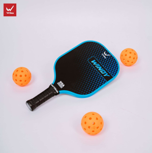 Vợt PIckleball Wika Windy Chính hãng trọng lượng siêu nhẹChất liệu: 100% Fiber GlassCán vợt bề mặt PU cao cấp