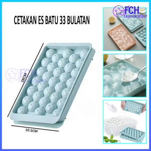 FCH-  CETAKAN ES BATU BULAT 33 SEKAT / ALAT PENCETAK PUDDING HOMEMADE