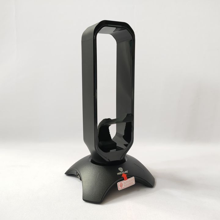 Rexus Bungee J3 Headset Stand RGB LED in Hitam Lazada