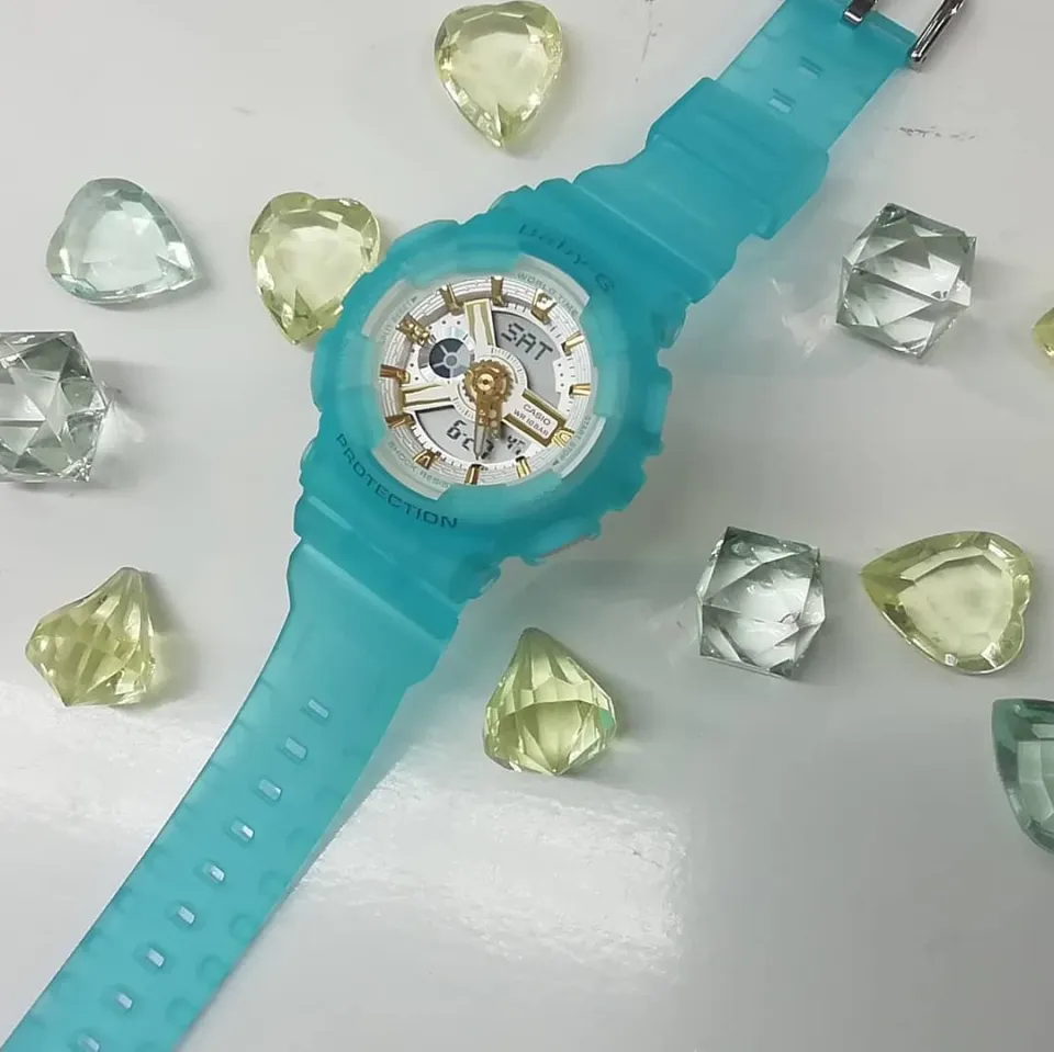 OFFICIAL WARRANTY) Casio Baby-G BA-110SC-2A Sea Glass Series