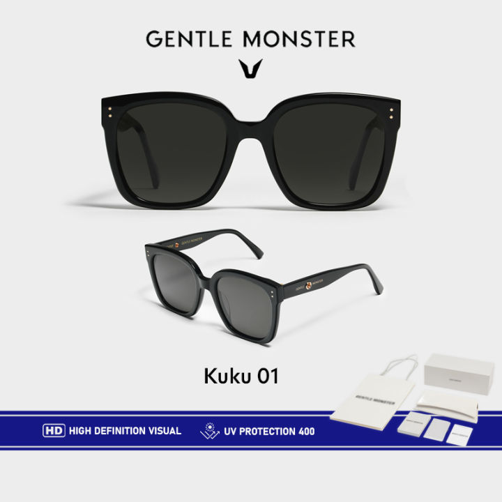 Authentic Gentle Monster Jennie Kuku 01 Polarized Korean Sunglasses