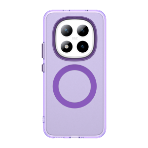 Candy For Magsafe Matte Case For Xiaomi Redmi Note 15 Pro Plus Note15 Pro+ 5G Shockproof Wireless Charge Cover