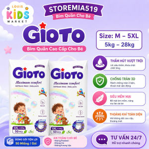 [HCM] BỈM QUẦN GẤU GIDTO Form BO MÔNG- THẤM HÚT TỐT 100M SIZE L-5XL