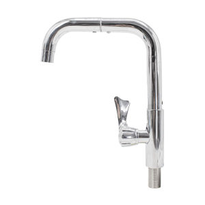 Homeneeds Kran cuci piring Keran Air Sink Dapur Bahan Stainless JS-129