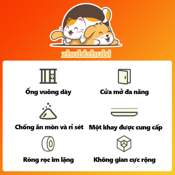 Chuồng Chó Chuồng Nuôi Chó Nhà Cho Mèo Dày Lên Bền Bỉ Và Chống Rỉ Sét ...