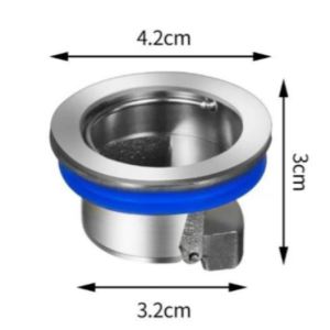 Floor Drain Penutup Lubang Salura Air Penutup Saringan Pembuangan Air Kamar Mandi Wastafel Muttifungsi