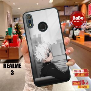 Casing Realme 3 Case Terbaru Jujutsu 02  Kesing Realme 3 Hardcase Softcase Glossy