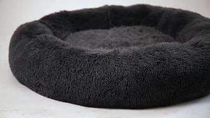 [MochiHome]Super SoftDonut Bed Plush Fleece Washable Pad For Dogs And Cats    Dog Bed    Cat Bed