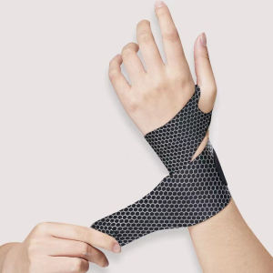 1PCS Adjustable Wristbands Safety Wrist Support Bracer Gym Sports Wristband Carpal Protector Breathable Injury Wrap Band Strap